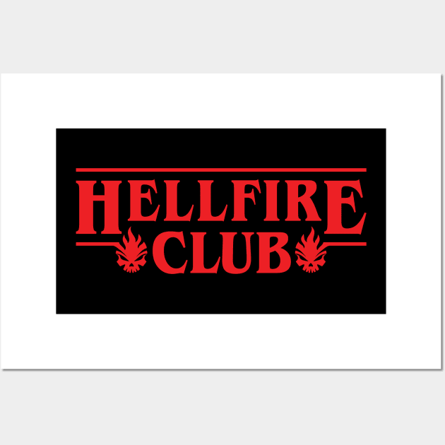 Hellfire Club STRANGER THINGS Season 4 Wall Art by OfficialTeeDreams